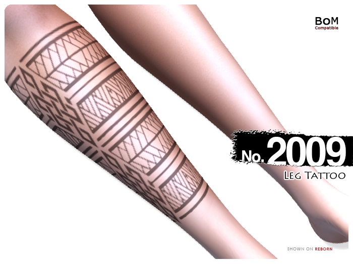 (Leg Tattoo) No.2009