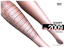 (Leg Tattoo) No.2009 Light