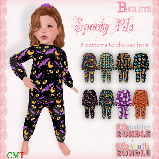 ~*Buglets*~ Bebe Spooky PJs [Spiders]