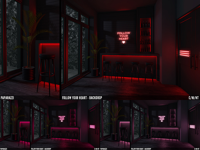 Paparazzi - FATPACK BACKDROPS - Follow Your Heart