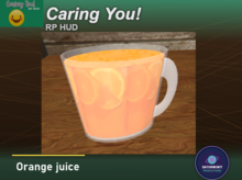 Orange juice pitcher (Caring You compatible)