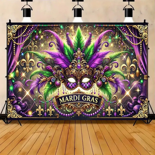 MARDI GRAS MASK TEXTURE