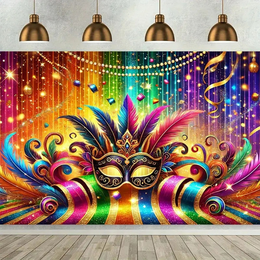 MARDI GRAS MASK 2 TEXTURE