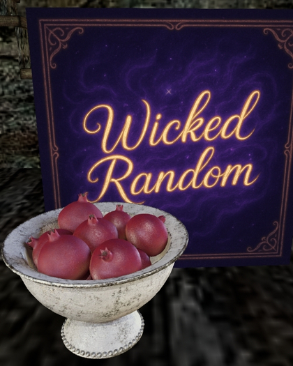 Granola. Maggie's Pomegranates.