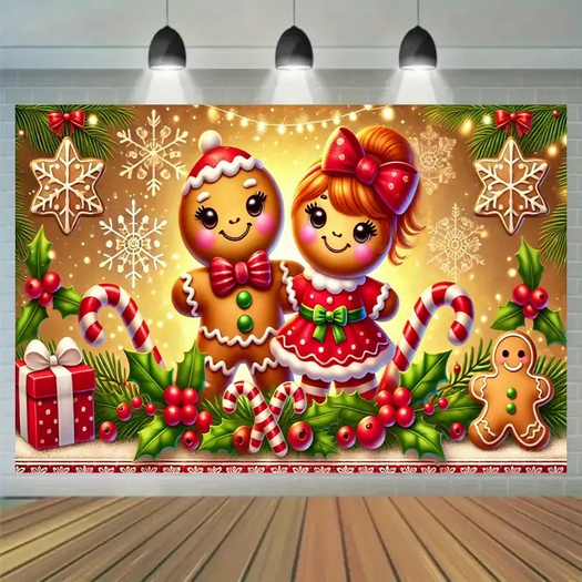 CHRISTMAS GINGERBREAD TEXTURE