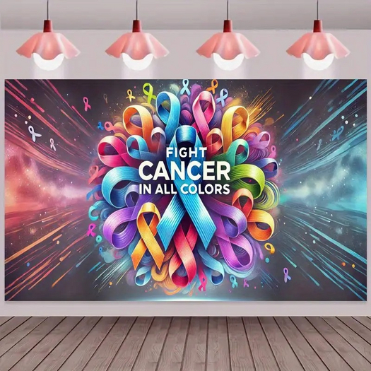 FIGHT ALL CANCERS TEXTURE
