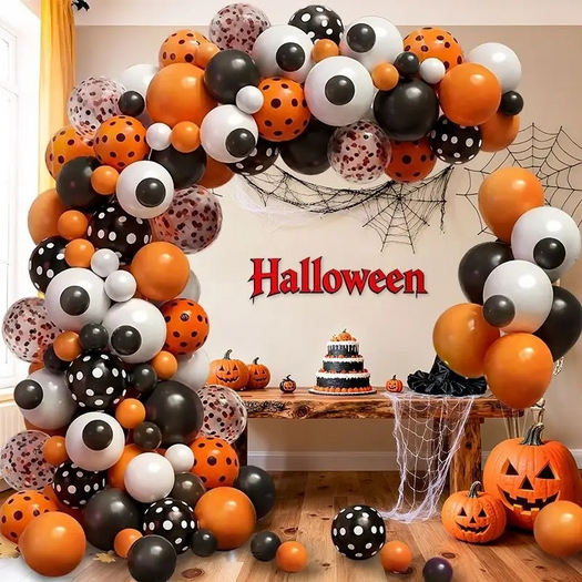HALLOWEEN BALLOONS TEXTURE