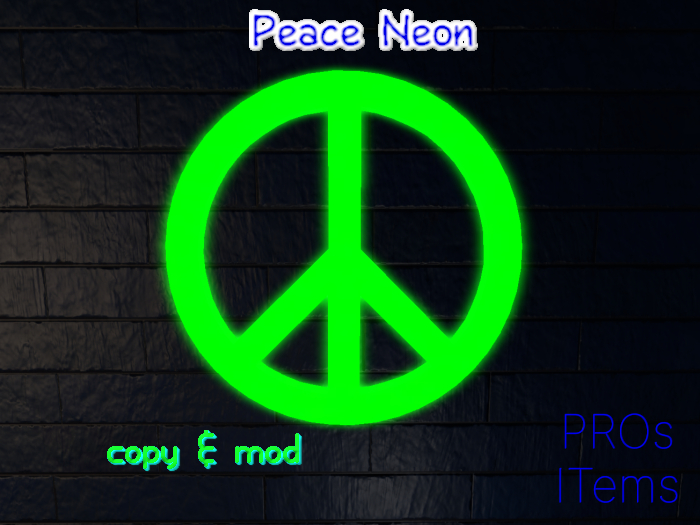 Peace Neon