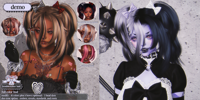Eliavah ~ Troublemaker Hair [DEMO]
