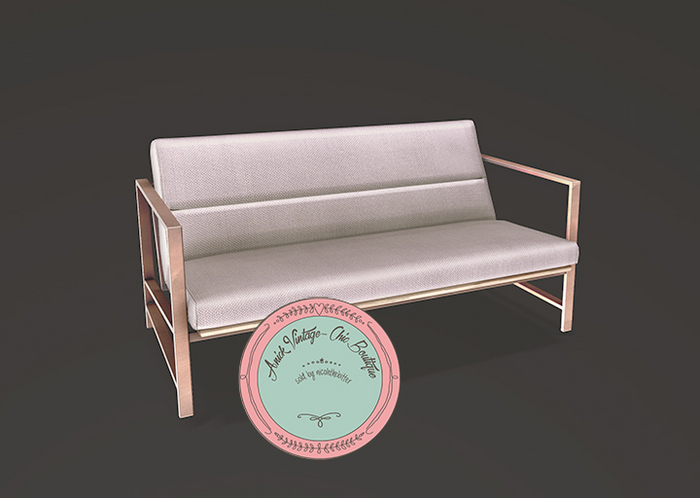 ionic : Copper couch