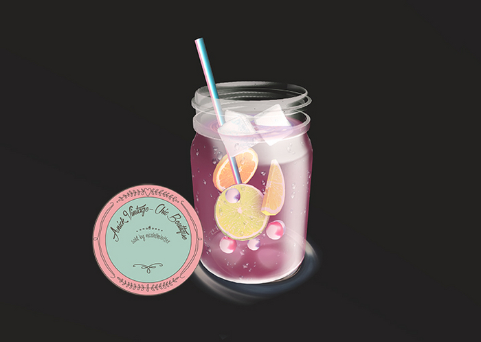 ionic : Strawberry Drink