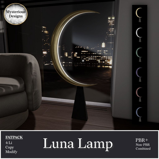 Mysterious Designs - Luna Lamp - FATPACK v1.1