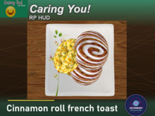 Cinnamon roll french toast (Caring You compatible)