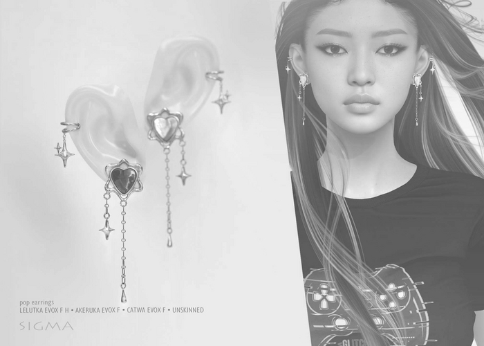 SIGMA Pop earrings DEMO 