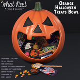 {wn} Orange Halloween Treats Bowl (wear to unpack)