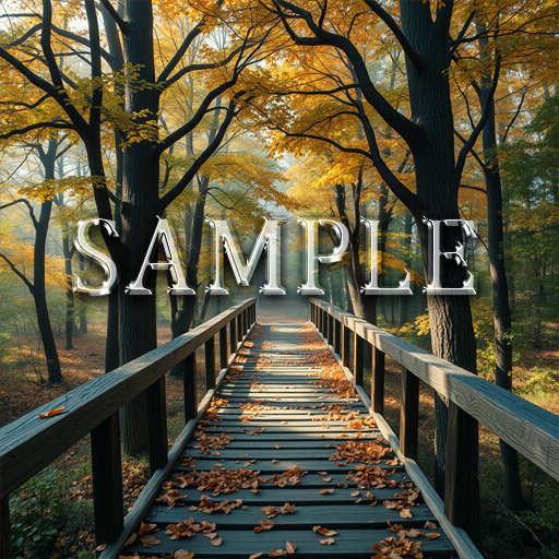 [ Autumn Forest Bridge ] C
