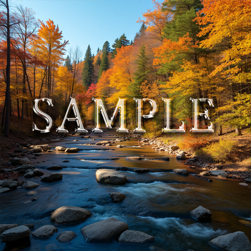 [ Autumn Forest River ] E