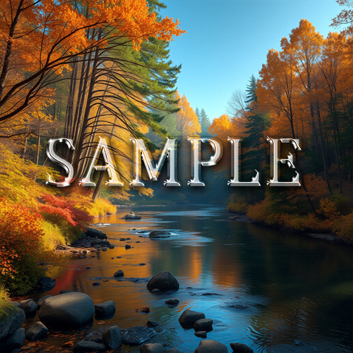 [ Autumn Forest River ] F