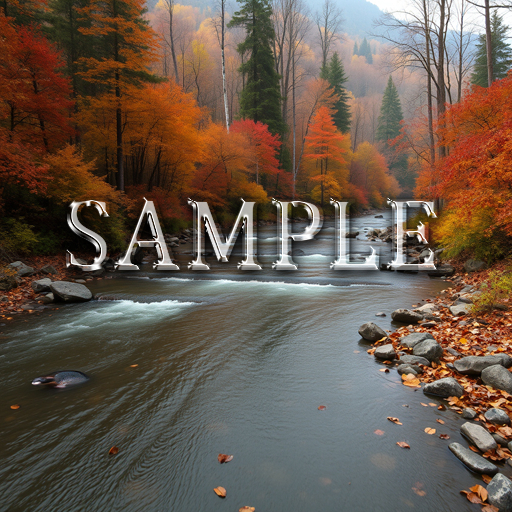 [ Autumn Forest River ] G