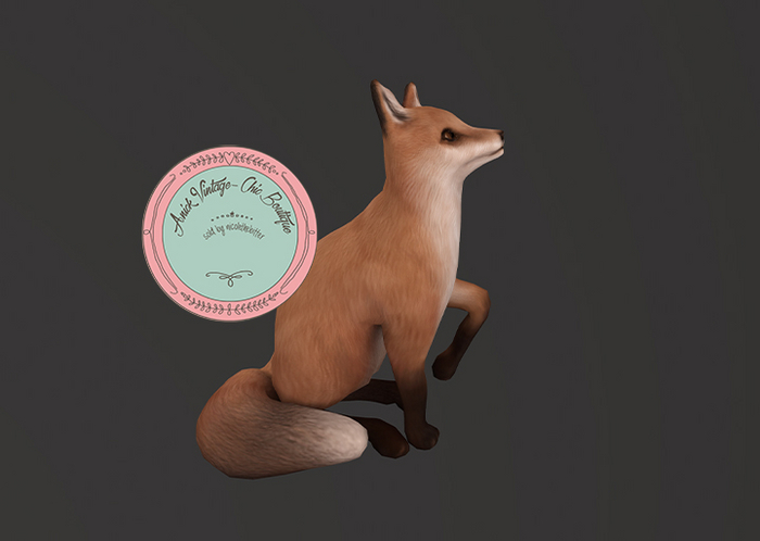 +Half-Deer+ Red Fox - Catching Leaves