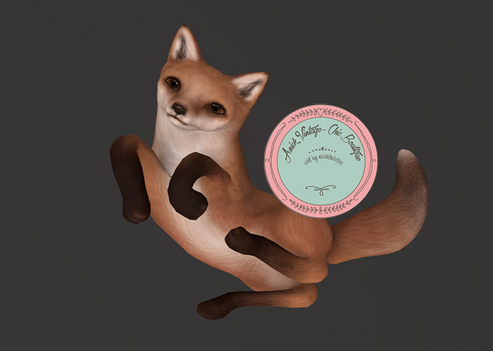 +Half-Deer+ Red Fox - Roll Over