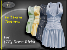 [TE] Dress-Rivka-texture pack 1-Full Perm