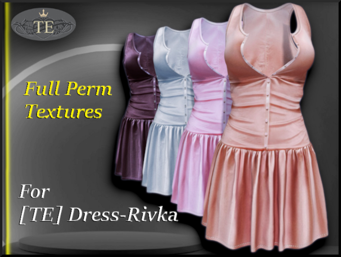 [TE] Dress-Rivka-texture pack 2-Full Perm