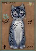 MEGAPUSS: KittyCatS Box - Tiger! - Dusky Winkle - MegaPuss