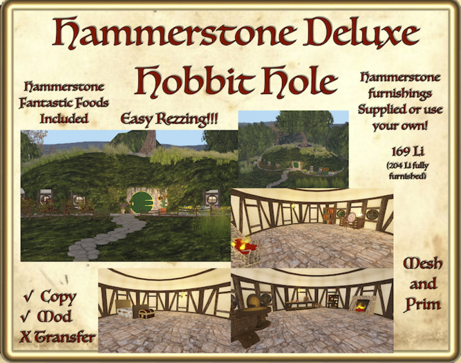 Hammerstone Deluxe Hobbit Hole