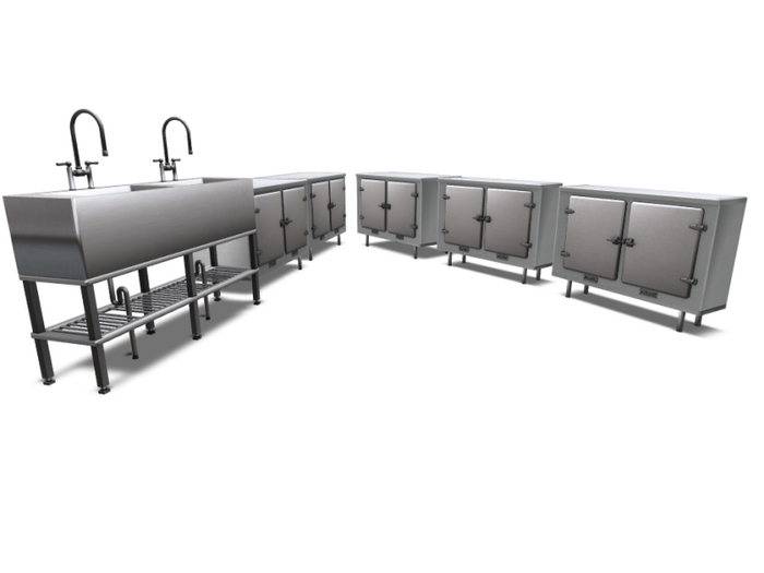 03 D-LAB cheese shop  03 sink set RARE