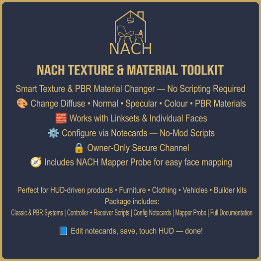 NACH Texture & Material Toolkit (Creator System)
