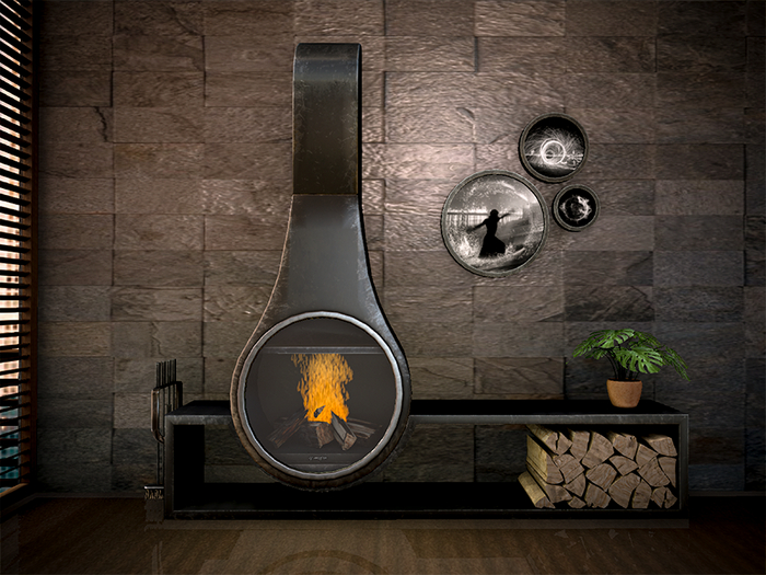 Onyx Fireplace DEMO