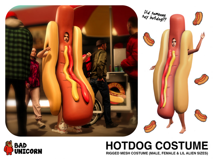 Hotdog Costume