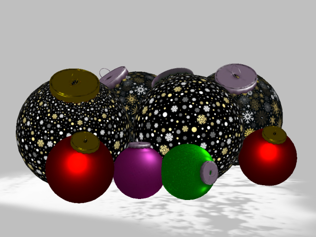 Christmas Large Baubles Decor