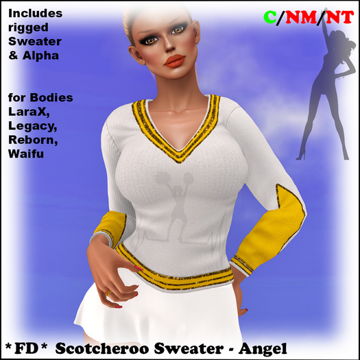 *FD* Scotcheroo Sweater [Boxed] Angel