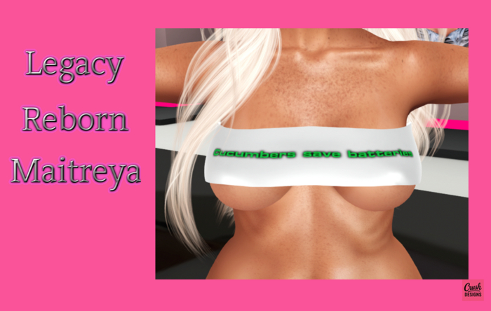 Cucumbers Save Batteries Womens Tube Top