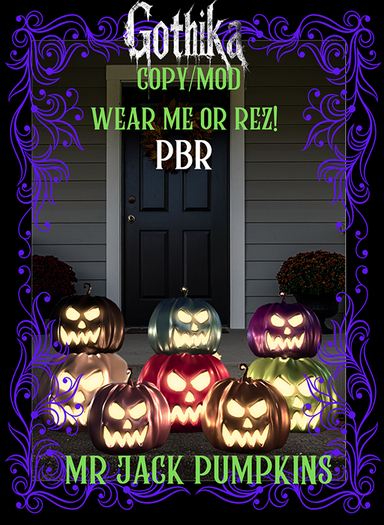 [CV] Mesh Nightmare  Jack O lantern  FATPACK