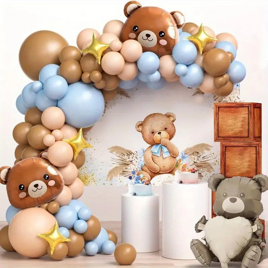 BEAR BABY BALLOONS TEXTURE