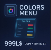 [Full Perm Script] Colors Menu