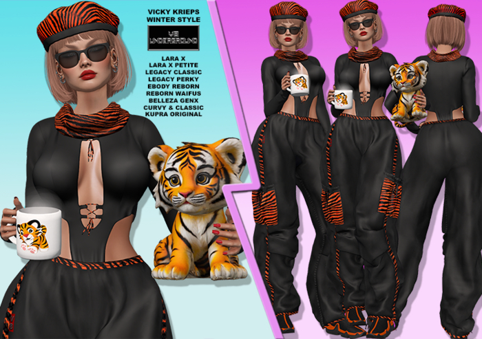**DEMO**VICKY KRIEPS WINTER STYLE COMPLETE OUTFIT**