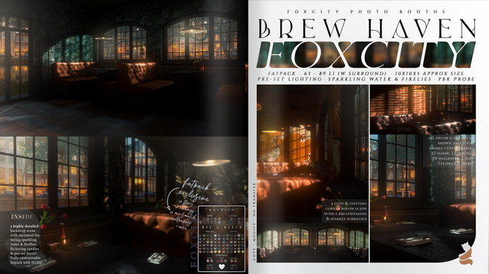 FOXCITY. Photo Booth - Brew Haven (Full Set with HUD)