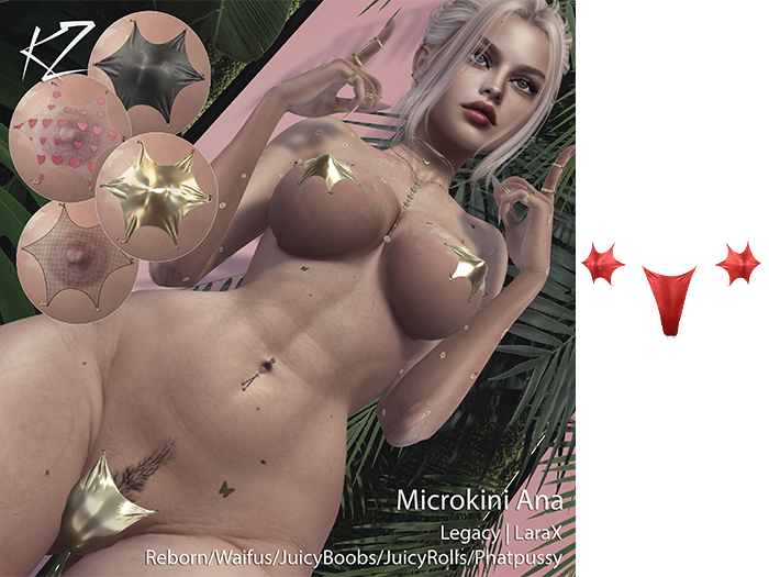 KZ Microkini leather Ana Red
