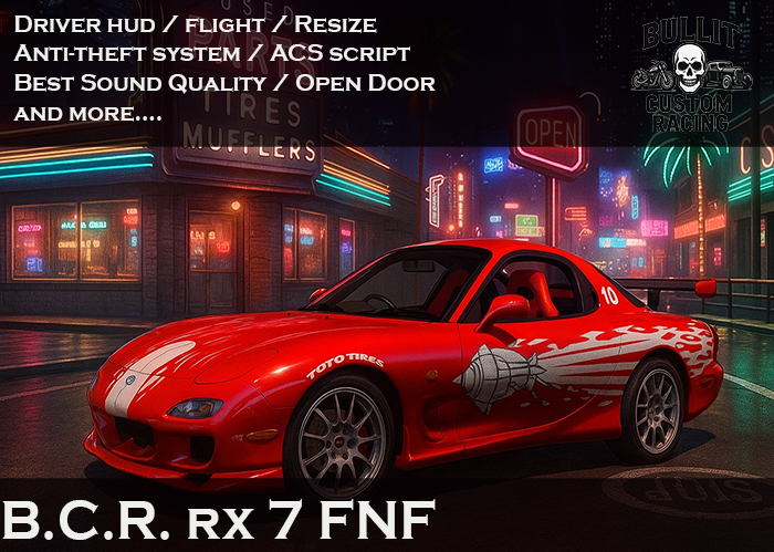 B.C.R. RX7 FnF