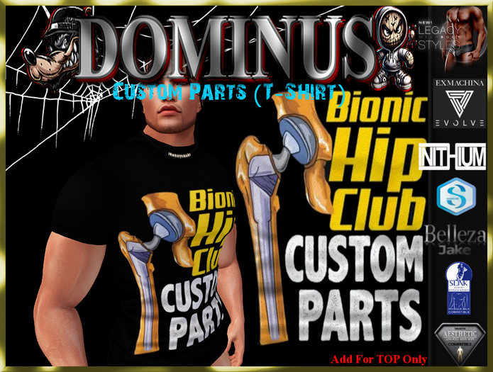 ~DOMINUS~Custom Parts (T-Shirt)  (ADD)
