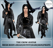 Male Avatar Crow