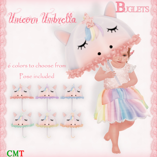 ~*Buglets*~ Unicorn Umbrella [Sunny]