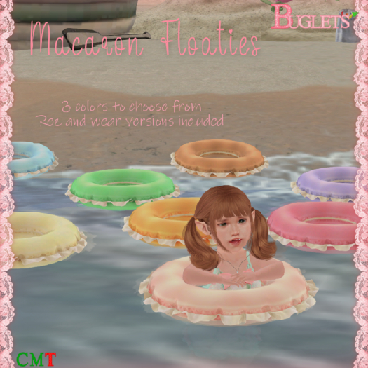 ~*Buglets*~ Macaron Floatie [FATPACK]