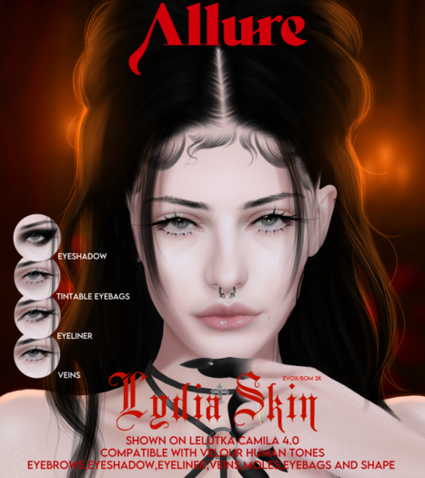 ALLURE - Lydia Skin - GLAM - EVOX 2K