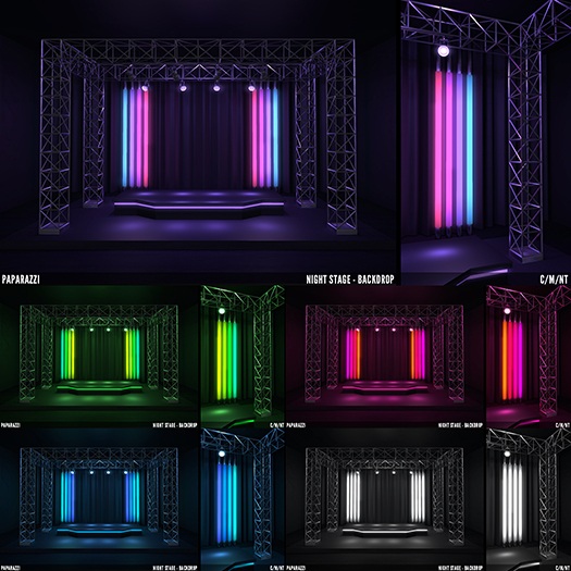 Paparazzi - FATPACK BACKDROPS - Night Stage