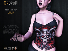 OPOPOP ! Mesh Tank Top JULIA V#1